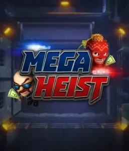 Step into the action-packed world of the Mega Heist game by Relax Gaming, showcasing comedic characters ready to execute a daring robbery. This image depicts the intensity of the heist with its dramatic logo and a mysterious vault backdrop. Great for those who enjoy adventure-themed slots, providing a captivating escape. 